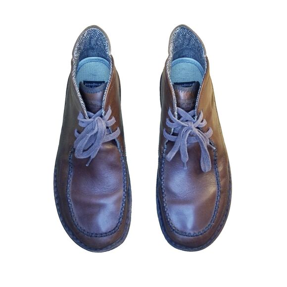 Patagonia Kuri Chukka Men\'s Size 11 Walnut Brown Leather Moccasins Minimalist main image 5